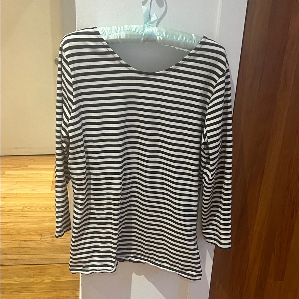Part two Striped Long Sleeve Top